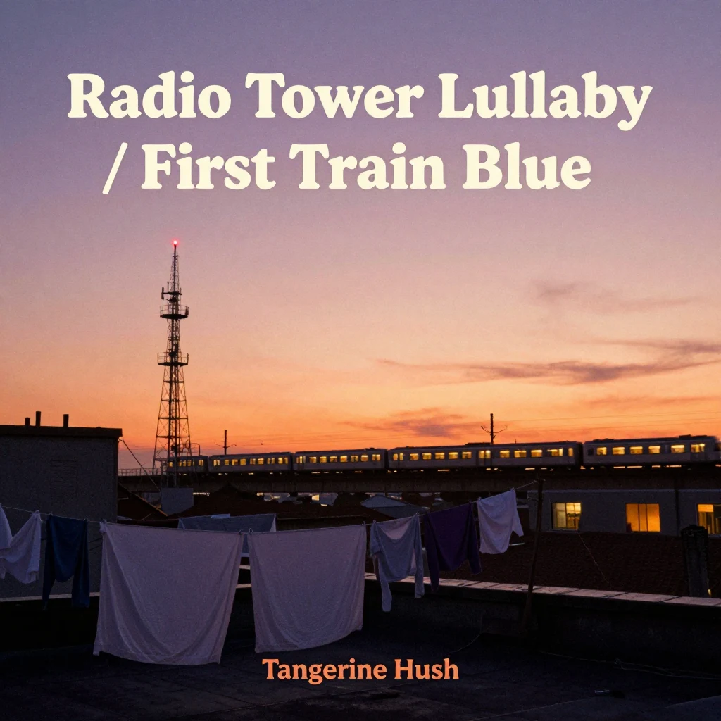 Cover of First Train Blue