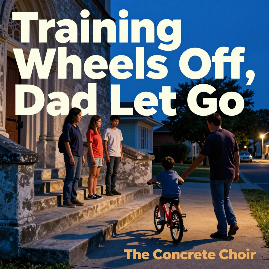 Cover of Training Wheels Off, Dad Let Go